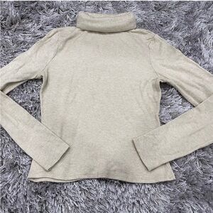 Windsor Cream Turtleneck Long Sleeve Sweater